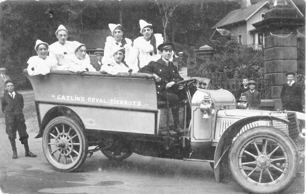 Catlin's charabanc of pierrots