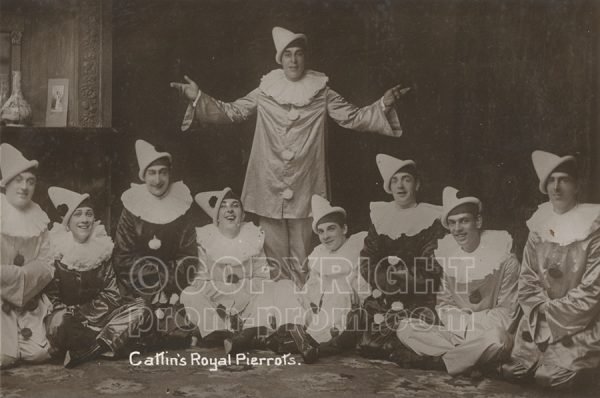 Catlin's Royal Pierrots Scarborough (Will-is-standing-centre) 1911