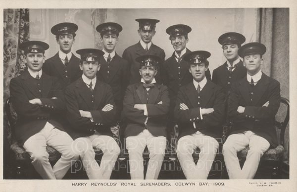 Harry Reynolds Royal Serenaders, Colwyn Bay, 1909