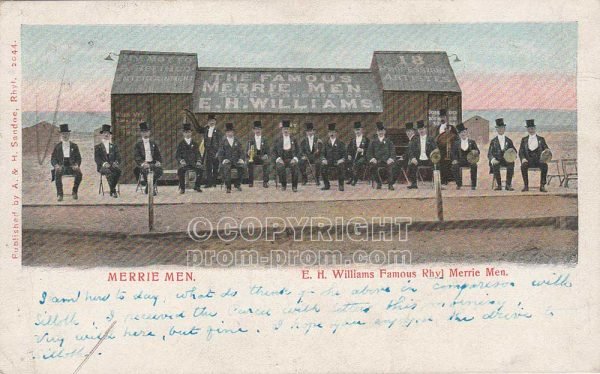EH Williams' Famous Rhyl Merrie Men, 1903