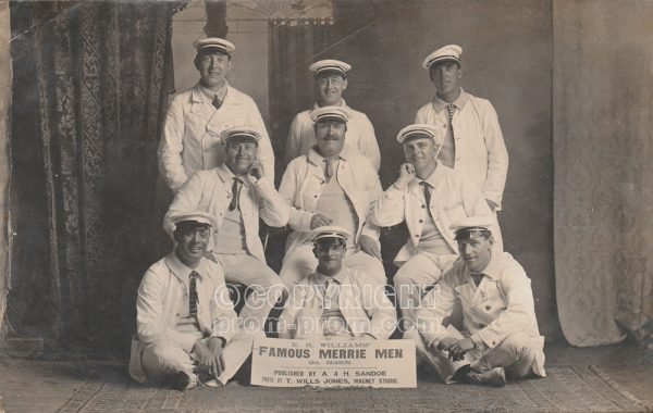 EH Williams' Famous Rhyl Merrie Men, 1906