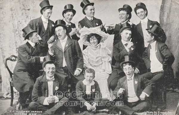 EH Williams' Famous Rhyl Merrie Men, 1905