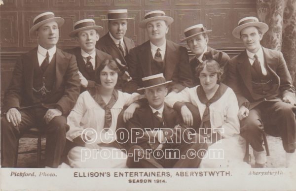 Ellison's Entertainers, Aberystwyth, 1914