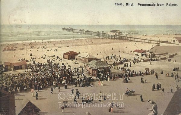 Pierrot pitch at Rhyl "Promenade from Palace"