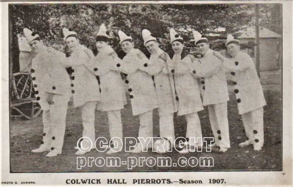 Colwick Hall Pierrots Cacil Zambra Nottinghamshire 1907