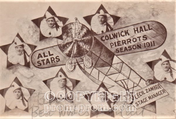 Colwick Hall Pierrots Cacil Zambra Nottinghamshire 1911