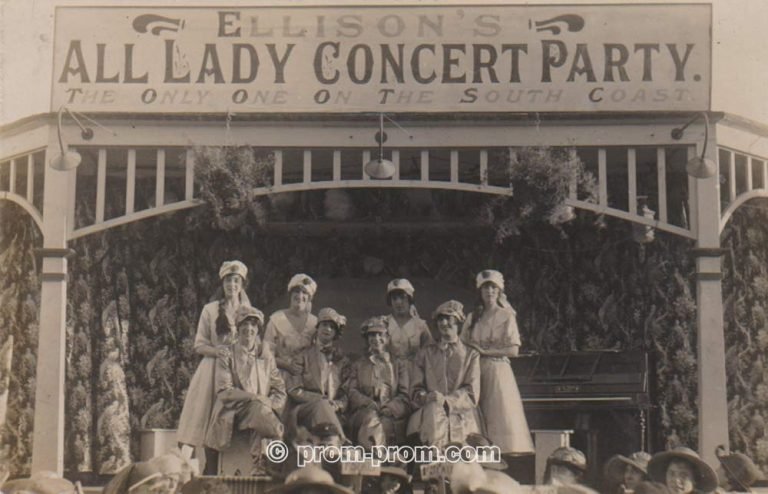 ELLISON'S ALL LADY CONCERT PARTY BRIGHTON 1921