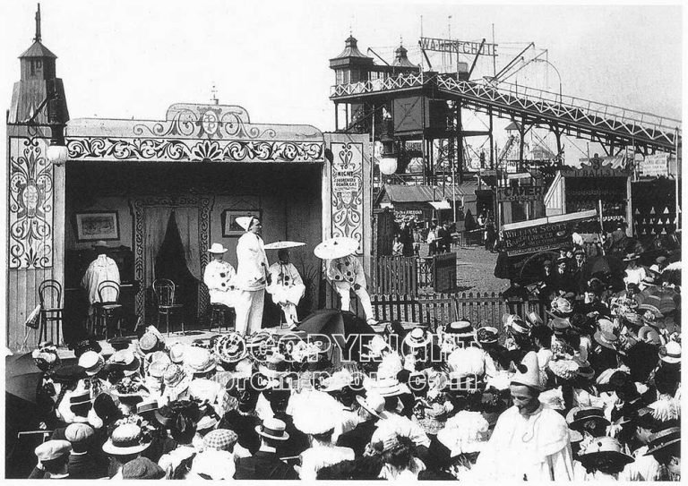 Southport pierrots at Pleasure Pier 1905