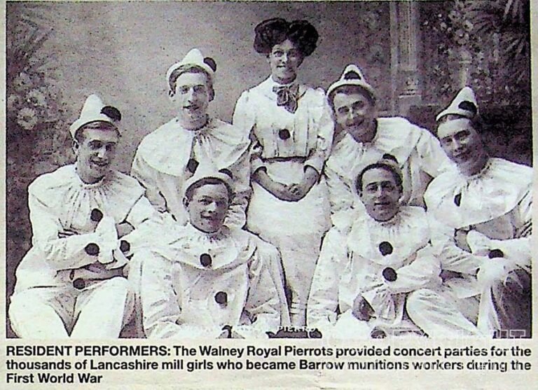 Walney Royal Pierrots 1 from Barrow Evening Mail July 25 2008