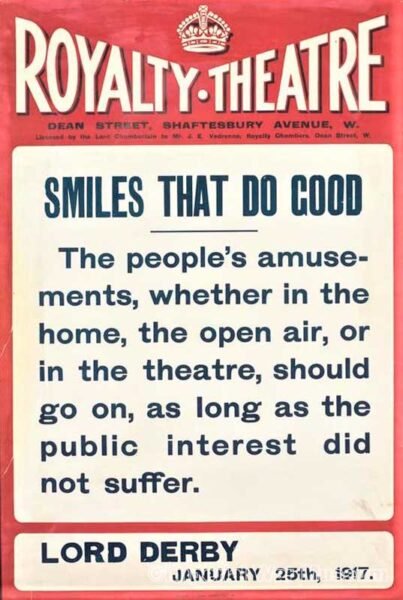 Poster re smiles 1 - IWM archives