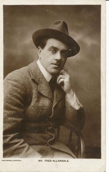 Mr. Fred Allandale. Prothoroe, Blackpool 1912