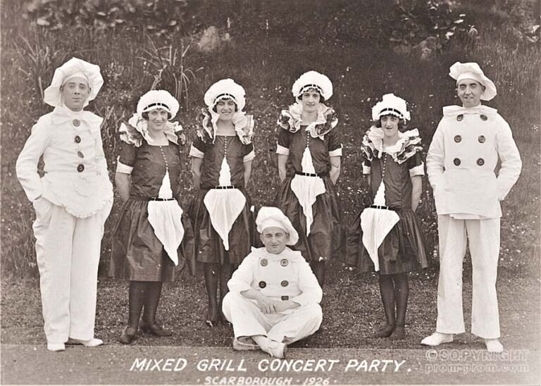 Mixed Grill Concert Party, Scarborough, 1926