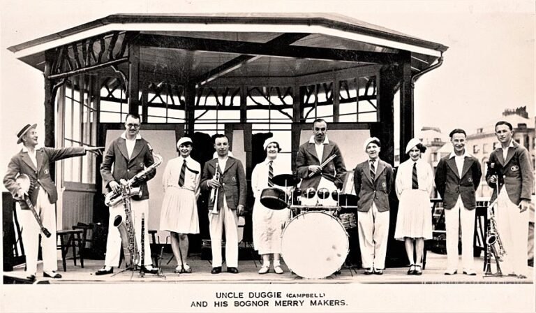 Uncle Duggie (Campbell) and his Bognor Merry Makers