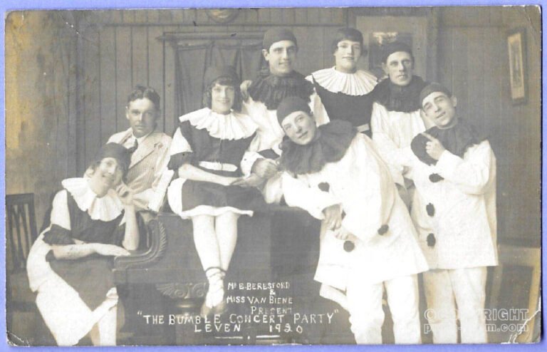 The Bumble Concert Party, Leven, 1920