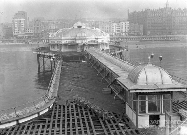 West Pier in 1945 - Brighton Museums