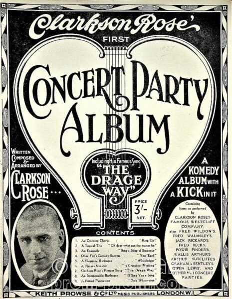 Clarkson-Rose's-First-Concert-Party-Album-Keith-Prowse-&-Company-Limited-1927