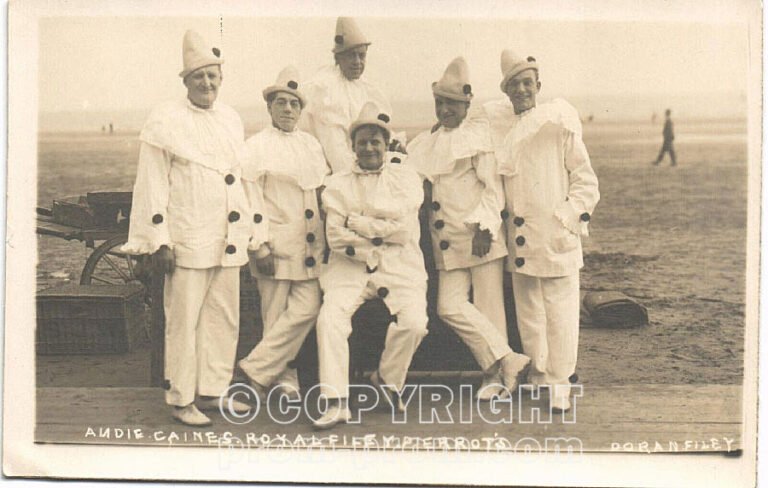 Andie Caine's Royal Pierrots by Doran, Filey, c1905 TBC