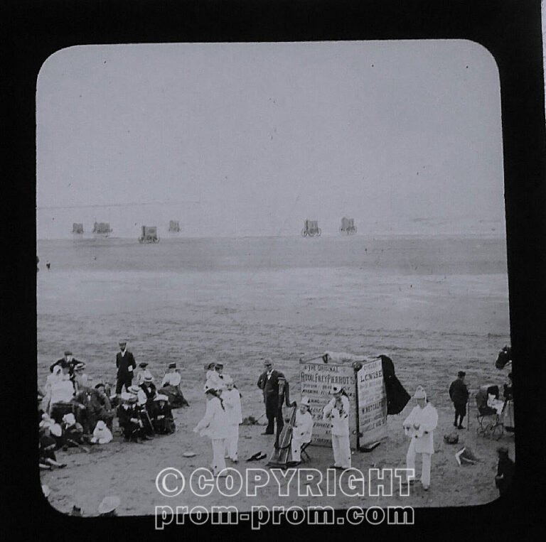 Filey Royal Pierrots - lantern slide