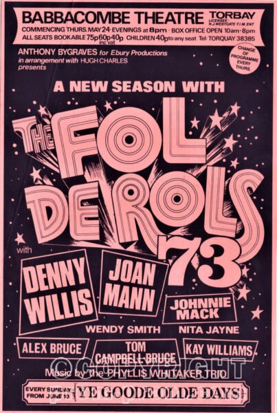 1973 poster for Fol De Rols