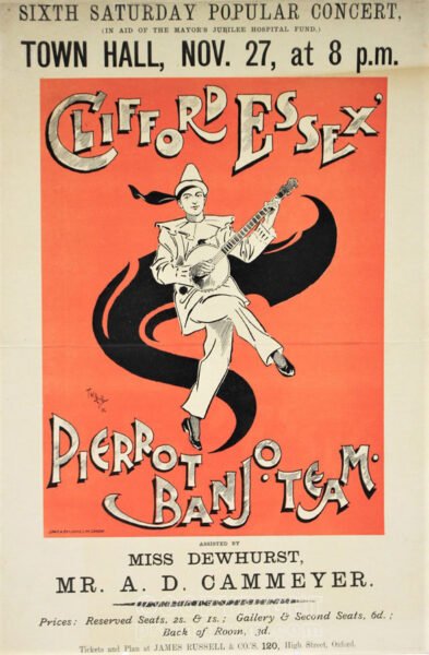 Clifford Essex Pierrot Banjo Team poster