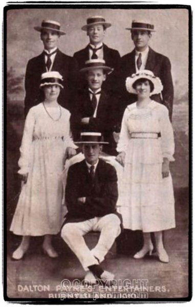 Dalton Payne's Entertainers, Burntisland, 1910