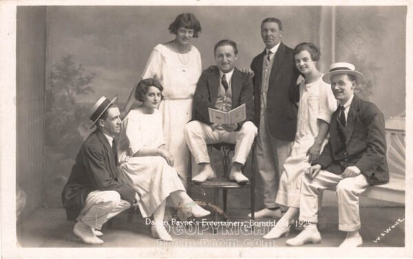 Dalton Payne's Entertainers, Burntisland, 1925