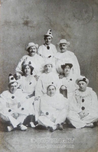 Happy Valley The Pierrot's At Silloth Cumbria, 1908