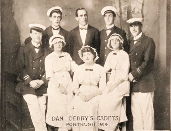 Portrush Dan Derry's Cadets Seaside Pierrot Troupe performed at Arcadia 1914