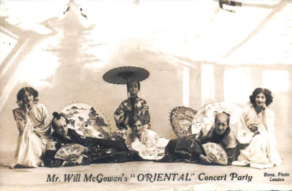Will McGowan ORIENTAL Concert Party. 1912